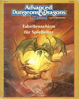 SZ1 Tabellenschirm für Spielleiter, Germany