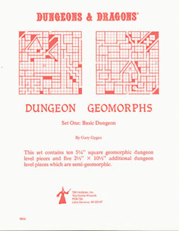 Dungeon Geomorphs Set One, 3rd printing