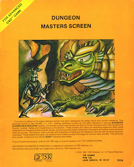 DM Screen, 5th Printing