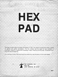 Hex Pad, 2nd Printing