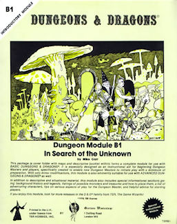 B1 In Search of the Unknown, UK