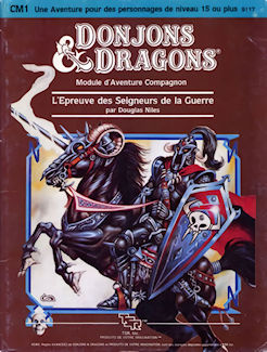 CM1 L'Epreuve des Seigneurs de la Guerre, France