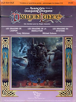 DL3/4/5 Les Dragons de l'Espoir / Les Dragons de la Désolation / Les Dragons du Mystère, France