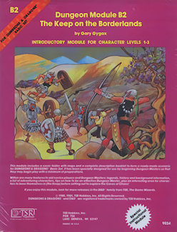 B2 Keep on the Borderlands, 4th-6th printing