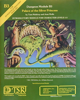 B3 Palace of the Silver Princess, 2nd-3rd printing