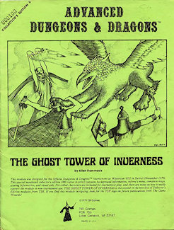 Ghost Tower of Inverness, 1st printing