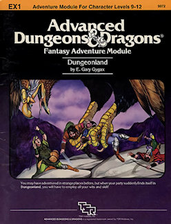 EX1 Dungeonland, 1st printing