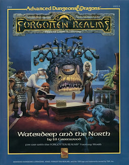 FR1 Waterdeep and the North, 2nd printing