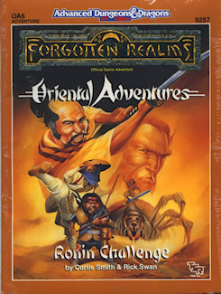 OA6 Ronin Challenge