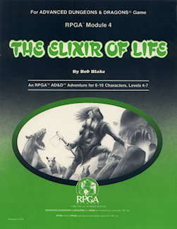 RPGA4 Elixir of Life