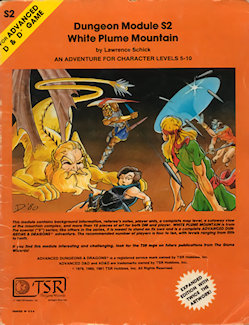 S2 White Plume Mountain, 4th printing