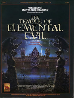 T1-4 Temple of Elemental Evil, 7th printing