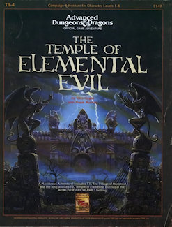 T1-4 Temple of Elemental Evil, 6th printing