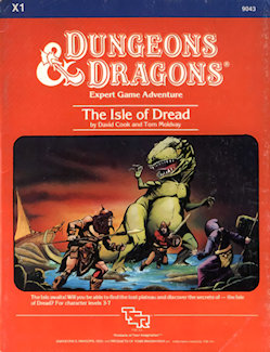 X1 Isle of Dread, 4th printing