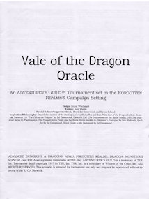 Vale of the Dragon