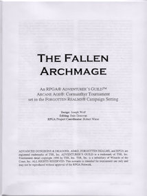 Fallen Archmage