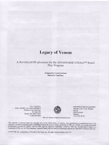 Legacy of Venom