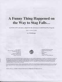 A Funny Thing...