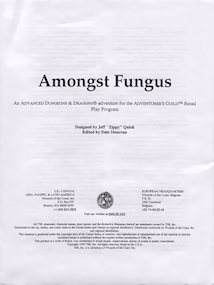 Amongst Fungus