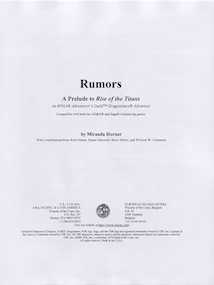Rumors