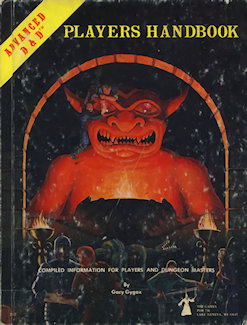 Players Handbook, 4th-7th print