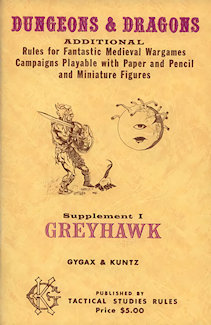 Greyhawk, 1st print